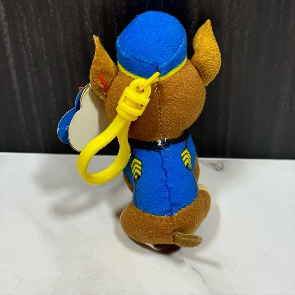 Paw Patrol Ty Beanie Boos Chase Plush Bag Clip